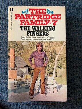 Partridge Family #7 The Walking Fingers paperback book 1972